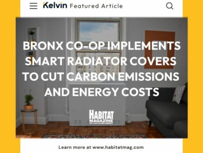 [Habitat Magazine] Bronx Co-Op Implements Smart Radiator Covers to Cut Carbon Emissions and Energy Costs