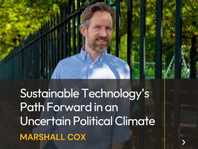 [Commercial Observer] Sustainable Technology’s Path Forward in an Uncertain Political Climate