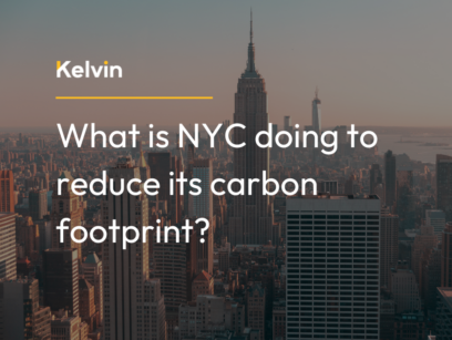 What is NYC doing to reduce its carbon footprint?