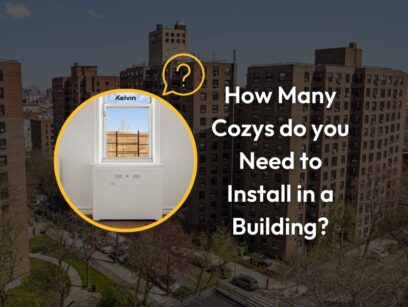 How many Cozys do you need to install in a building?